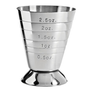 Multi-Level Jigger 1/2 x 2-1/2 oz. <small>100-20</small>