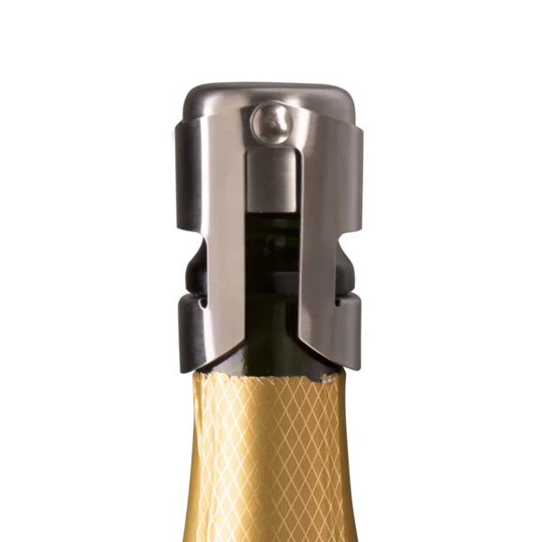 Champagne Stopper, Stainless, Carded <small>13-749</small>