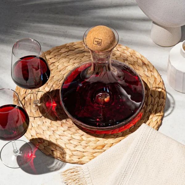 Wine Decanter, Glass with Stopper <small>13-750</small> - Image 3