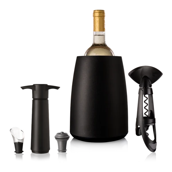 Wine Set Elegant, 5-Piece, Black <small>13-751</small>