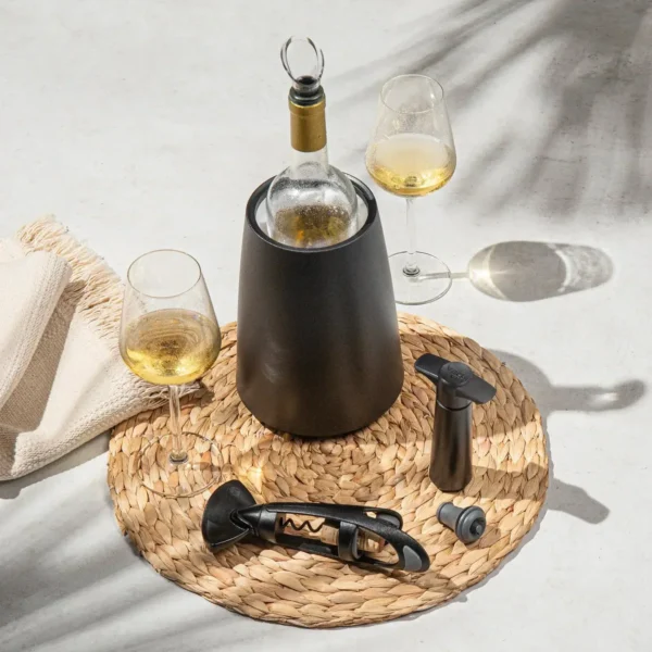 Wine Set Elegant, 5-Piece, Black <small>13-751</small> - Image 4