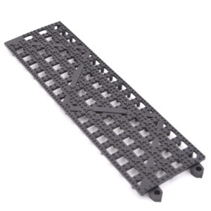 Interlocking Bar Mat Strip, Black, 3-1/2" x 12" <small>159-02</small>