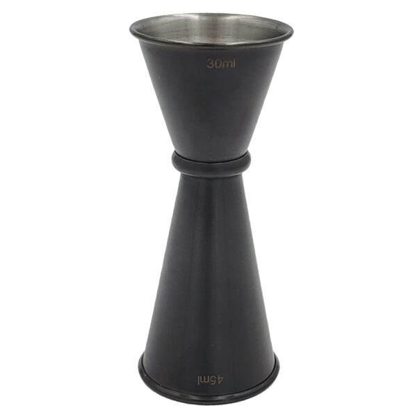 Japan Style Jigger, Black PVD 1 x 1-1/2 oz. <small>818-18</small>
