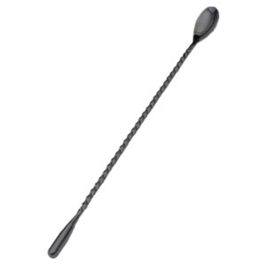 Droplet Bar Spoon, Black PVD 33cm <small>833-18</small>