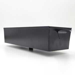 Spill-Stop 13-762 Bar Drain Tray, black powder coated steel